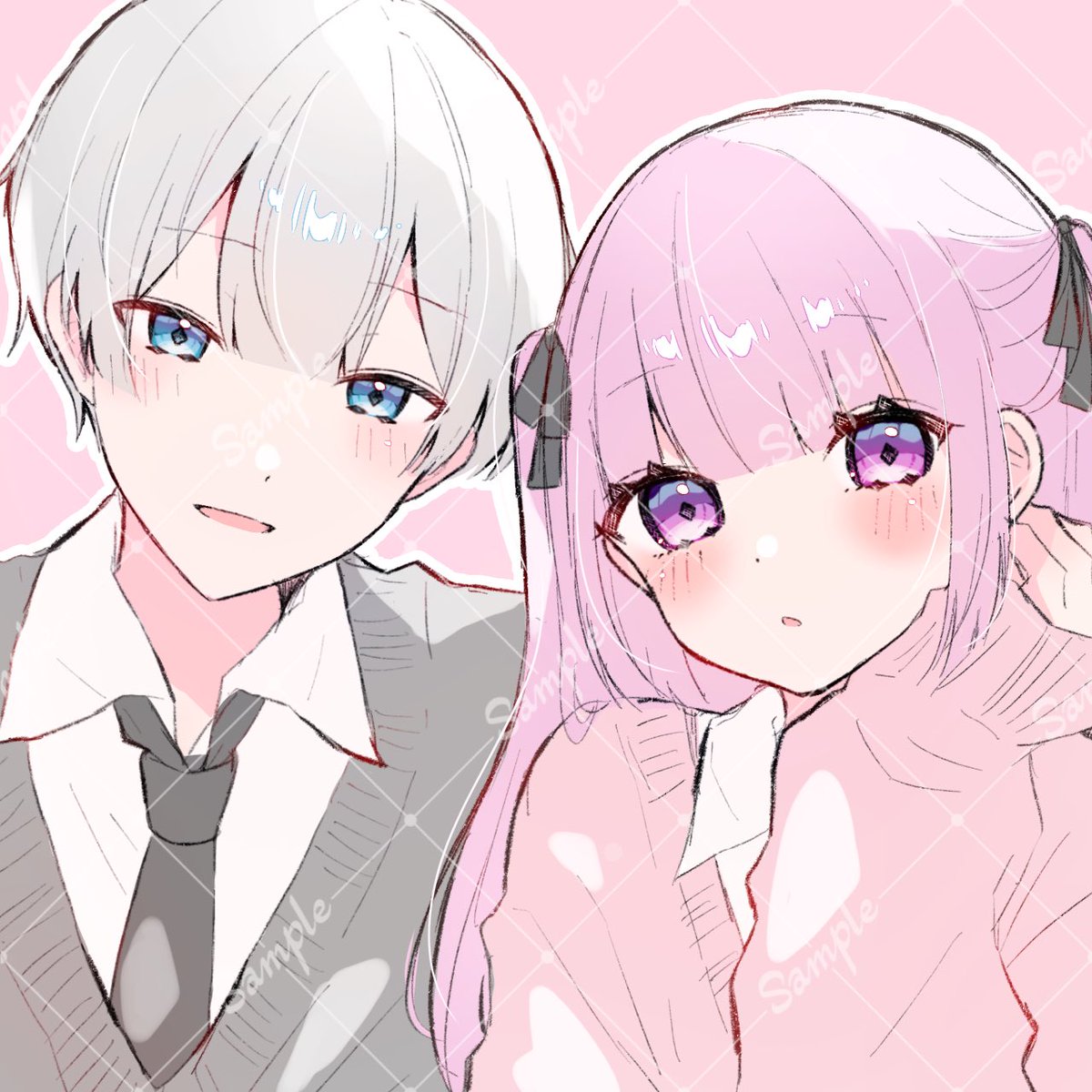 h_316_'s tweet photo. 🎀簡易イラスト🎀

1人 ￥1,700~
(ラフ画提出不要の場合-￥200引き)

ご依頼の際はﾘｯﾄﾘﾝｸをお読みの上、DMまでご連絡くださいᕱ⑅︎ᕱ"

#有償依頼 #量産依頼 #アイコン依頼 
#ペア画依頼 #量産イラスト #イラストオーダー https://t.co/GHLpf36Ft8