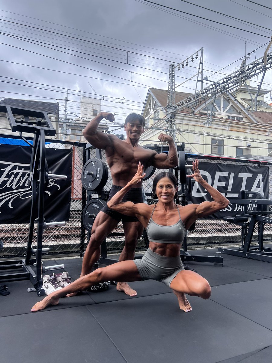 d_sun07's tweet image. 日本選手権翌日に夢のコラボ見れた！