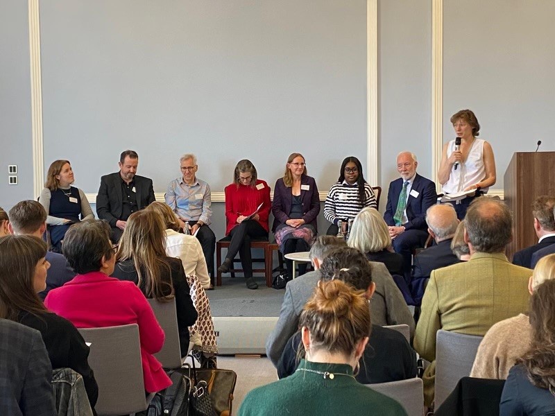 A panel including Commission lead author Prof. <a href="/PatMcGorry/">Patrick McGorry</a> and co-authors Prof. <a href="/Tamsin_J_Ford/">Professor Tamsin Ford 💙</a> and Orygen's Prof. <a href="/EoinKillackey/">Eóin Killackey</a> discussed the current state of youth mental health in the UK, globally, and the report's recommendations to address the crisis.