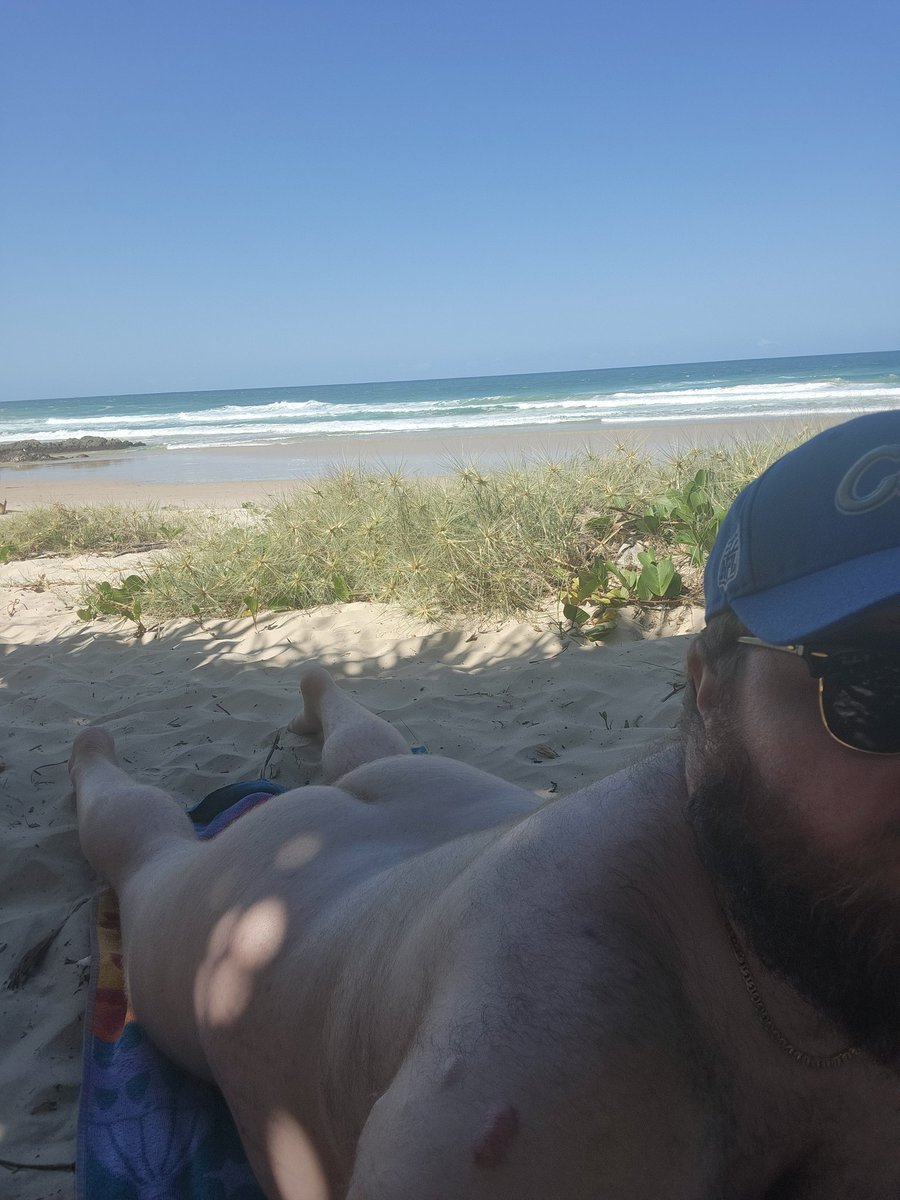 qldcub's tweet photo. Byron Bay Sept 2024

First time at Byron was less wacky then I imagined.

Don't have mirrors at home so had to snap a pic.

First time at a nude beach (Kings Beach). Watched an episode of The Perfect Couple on the sand.

Then fucked myself in the shower cause I ain't got no man. https://t.co/spybSKiWxZ