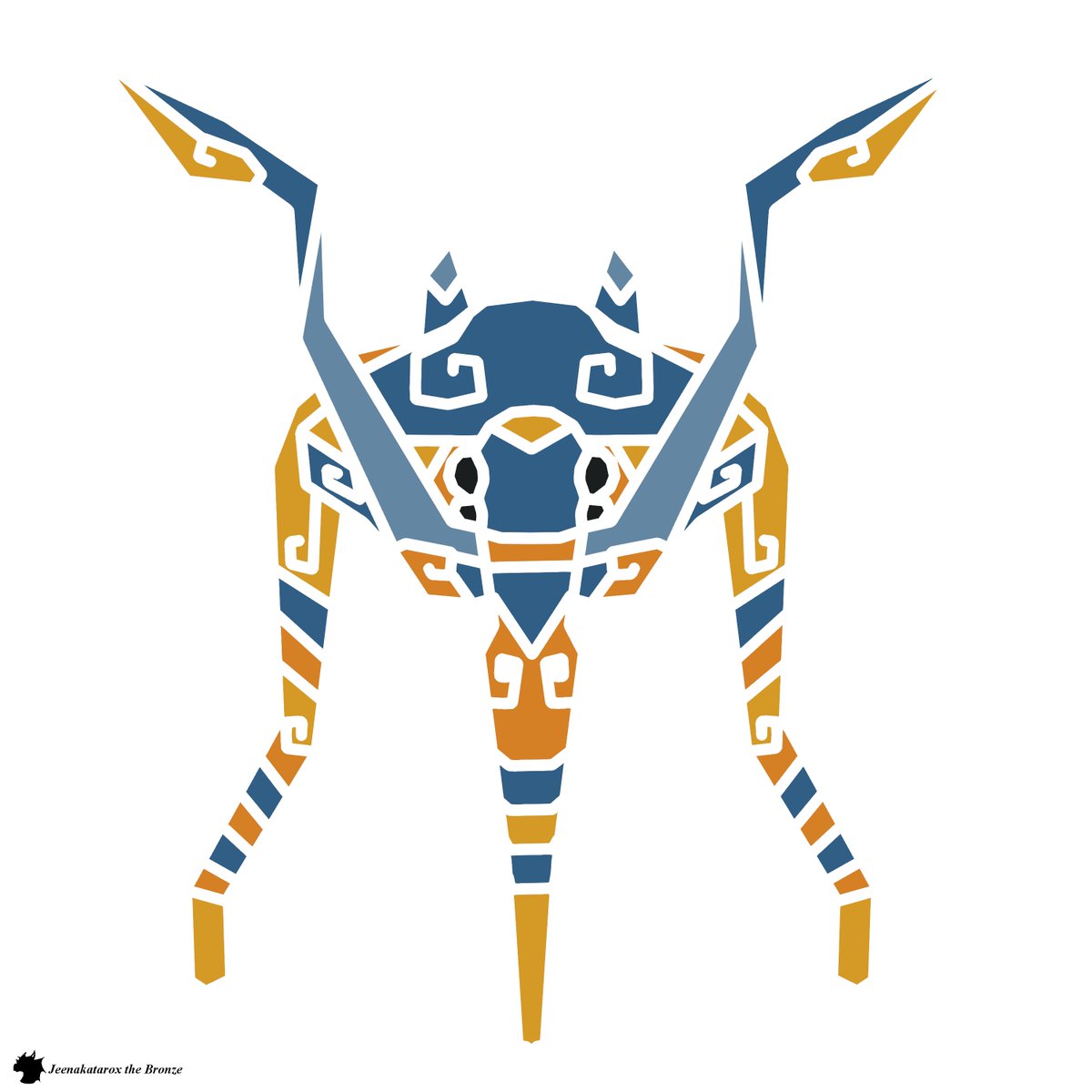 Monster hunter icon of the Sea Treader Leviathan