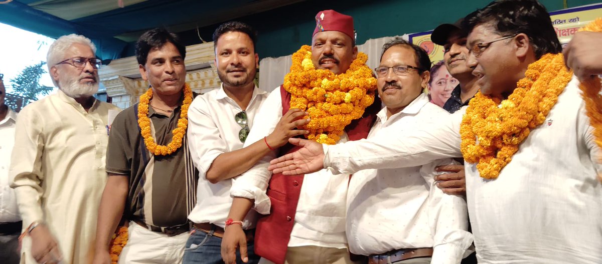 SanjayK65258479's tweet image. अनुसूचित जाति जनजाति शिक्षक एसोसिएशन जिला इकाई पौड़ी गढ़वाल (उत्तराखंड) का जिलाध्यक्ष निर्वाचित होने पर विद्वान साथी जगदीश राठी जी को हार्दिक बधाई
#unityisstrength