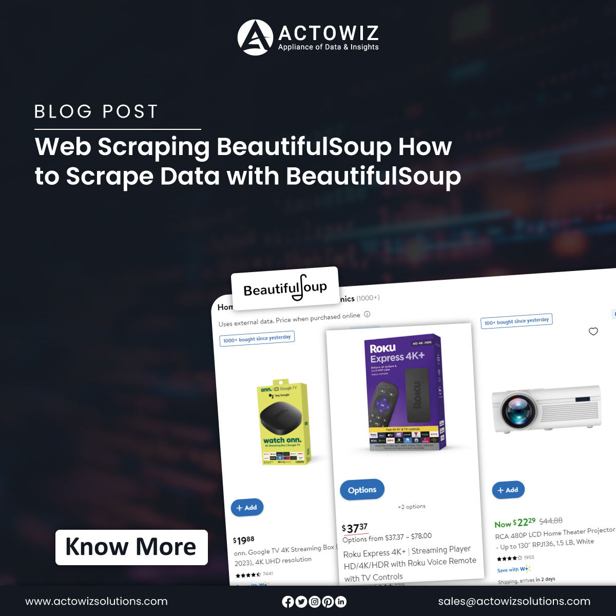actowizsolution's tweet image. #WebScrapingBeautifulSoup Learn how to #ScrapeDataFromWebsites efficiently using BeautifulSoup for #AccurateDataExtraction.
actowizsolutions.com/web-scraping-b…
#ActowizSolutions #USA #UAE #UK #BeautifulSoupScraping #WebScrapingWithBeautifulSoup #DataScrapingTutorial #BeautifulSoupGuide