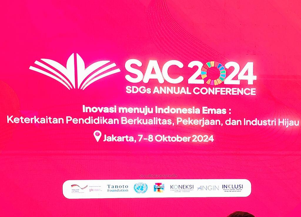 I am excited to join the SAC2024 SDGs Annual Conference in Jakarta, organised by <a href="/BappenasRI/">Kementerian PPN/Bappenas</a>. <a href="/Sydney_Uni/">University of Sydney</a> looks forward to a productive partnership with <a href="/BappenasRI/">Kementerian PPN/Bappenas</a> 

#USYD #SSEAC #Bappenas #Indonesia