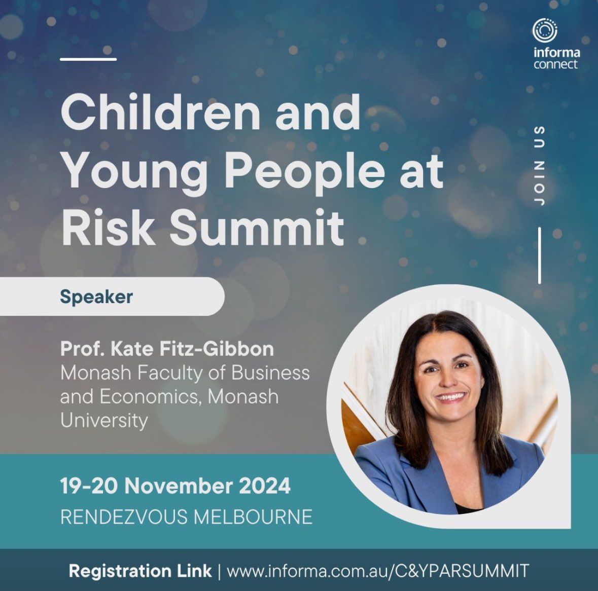 Kate Fitz-Gibbon (@kate_fitzgibbon) on Twitter photo Pleased to be part of the speaker line up for the Children & Young People at Risk Summit.
I'll be speaking as part of a panel examining risk identification and assessment for children and young people with <a href="/BuchananLiana/">Liana Buchanan</a>.
👉🏼 Further details including the agenda & registration Pleased to be part of the speaker line up for the Children & Young People at Risk Summit.
I'll be speaking as part of a panel examining risk identification and assessment for children and young people with <a href="/BuchananLiana/">Liana Buchanan</a>.
👉🏼 Further details including the agenda & registration
