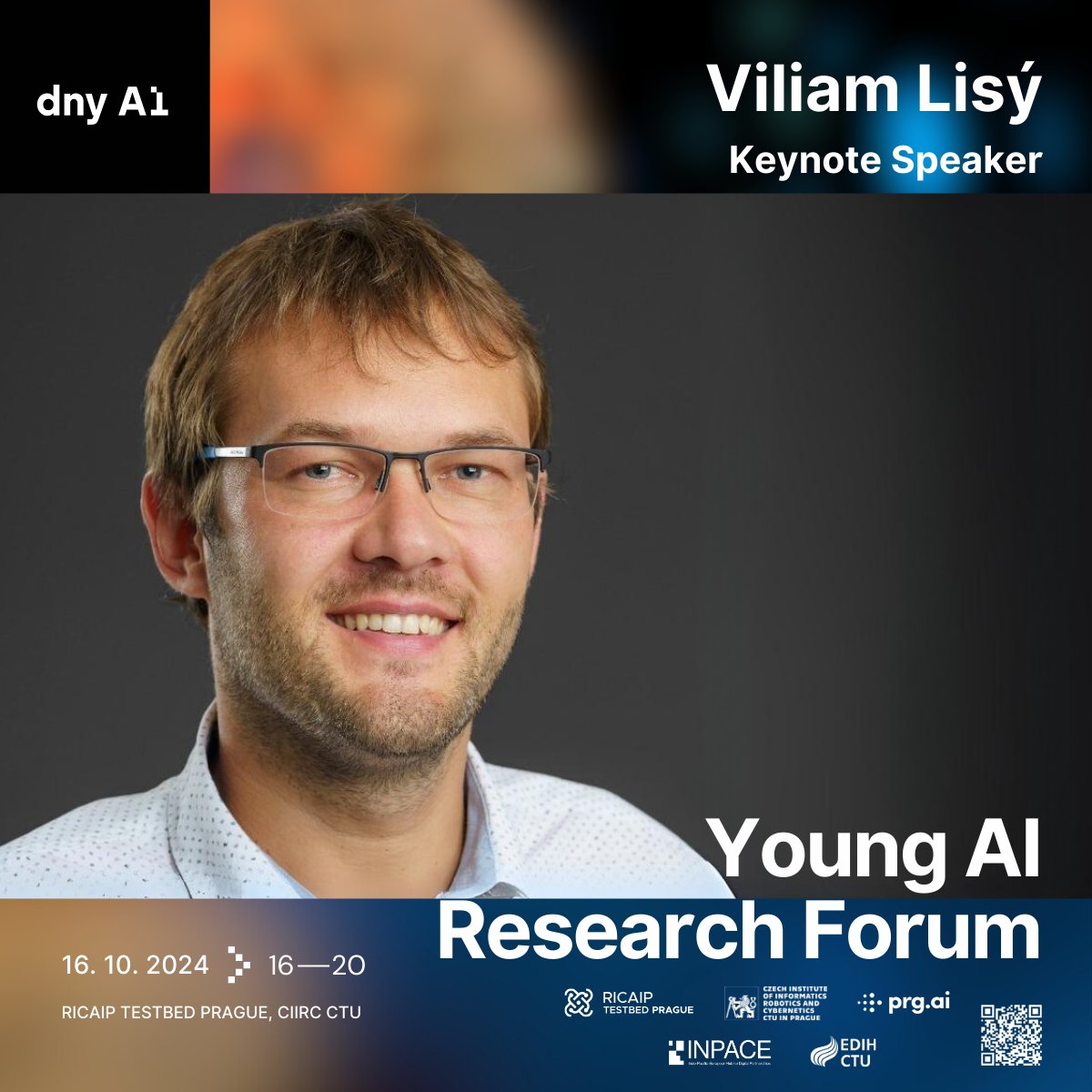 RICAIP (@ricaip_eu) on Twitter photo Don’t miss <a href="/ViliamLisy/">Viliam Lisy</a> from <a href="/CVUTFEL/">CVUTFEL</a>, sharing (not only) global internships tips at our Young AI Research Forum (co-organized with & <a href="/prg_ai/">prg.ai</a>)! 🌐 Learn how to set career goals, build your network and many more.
🗓️ Oct 16, 4 PM <a href="/CIIRCCTU/">CIIRC ČVUT</a>. Register now 👉 ricaip.eu/events/young-a… Don’t miss <a href="/ViliamLisy/">Viliam Lisy</a> from <a href="/CVUTFEL/">CVUTFEL</a>, sharing (not only) global internships tips at our Young AI Research Forum (co-organized with & <a href="/prg_ai/">prg.ai</a>)! 🌐 Learn how to set career goals, build your network and many more.
🗓️ Oct 16, 4 PM <a href="/CIIRCCTU/">CIIRC ČVUT</a>. Register now 👉 ricaip.eu/events/young-a…