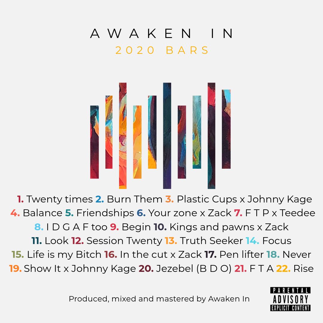 ChefToast's tweet photo. "#2020BARS" by Awaken In #NowAvailable #WorldWide

https://t.co/bneBv1TwDG

#Stream #Buy #Support #Share #Spotify #AppleMusic #iTunes #YouTube

https://t.co/Spdk27t8q6 https://t.co/Fayx54Ni0u