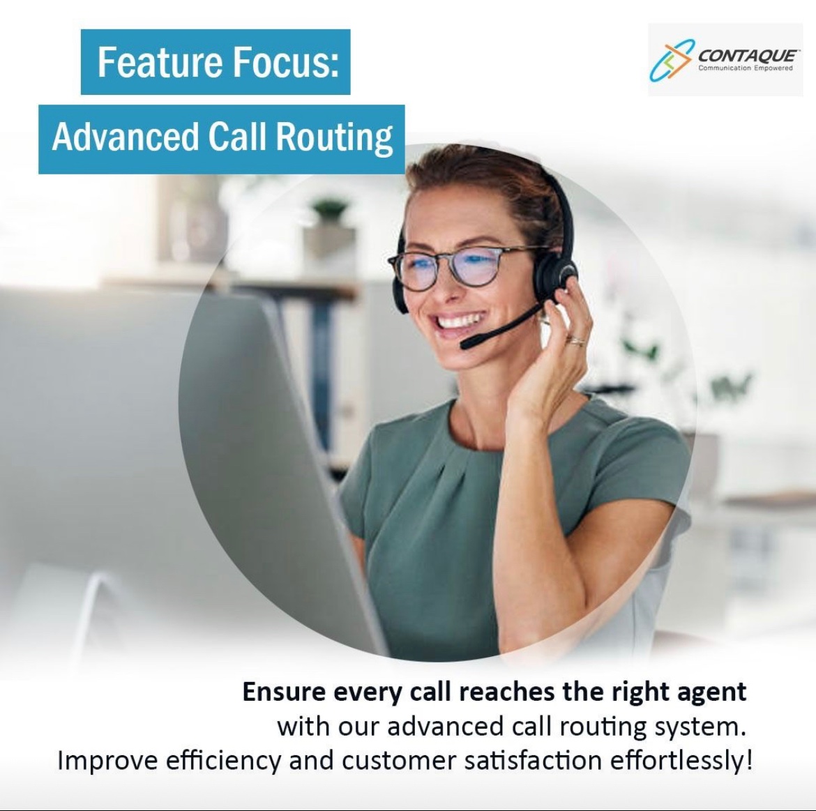 contaque1's tweet image. 🚀 Elevate Your Customer Experience with Advanced Call Routing! 📞
Efficiently direct calls to the right agents with Contaque's cutting-edge call routing technology.
Contaque.com
#AdvancedCallRouting #CustomerExperience #ContaqueSolutions