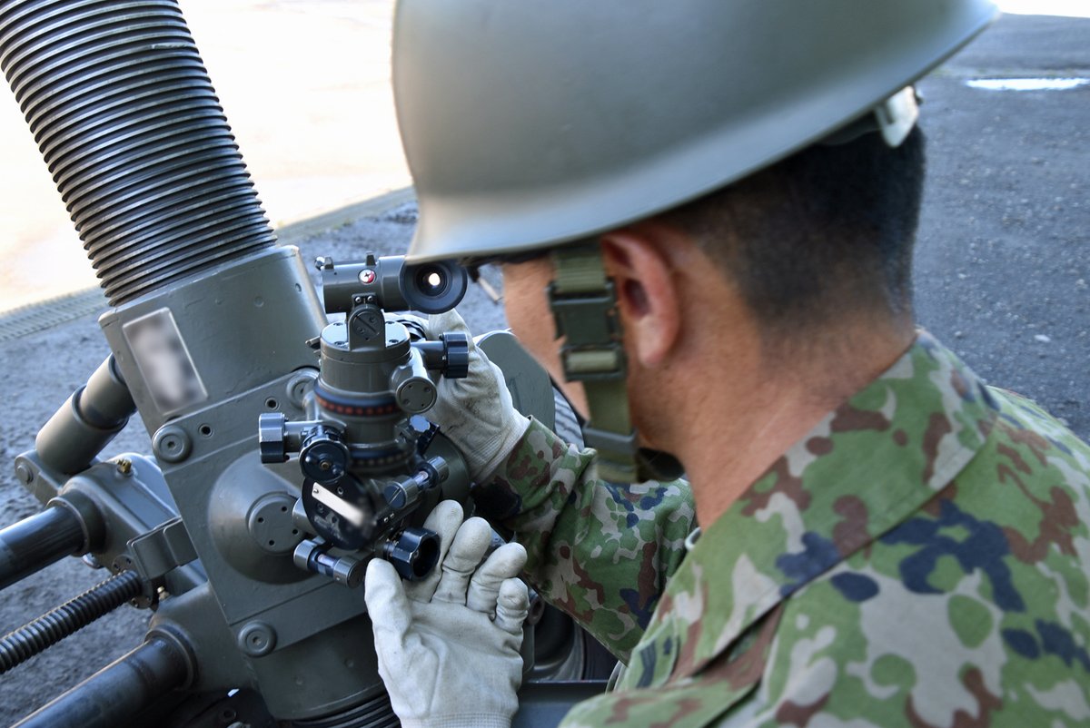 第3即応機動連隊 #火力支援中隊 は #名寄駐屯地 において砲手転換教育