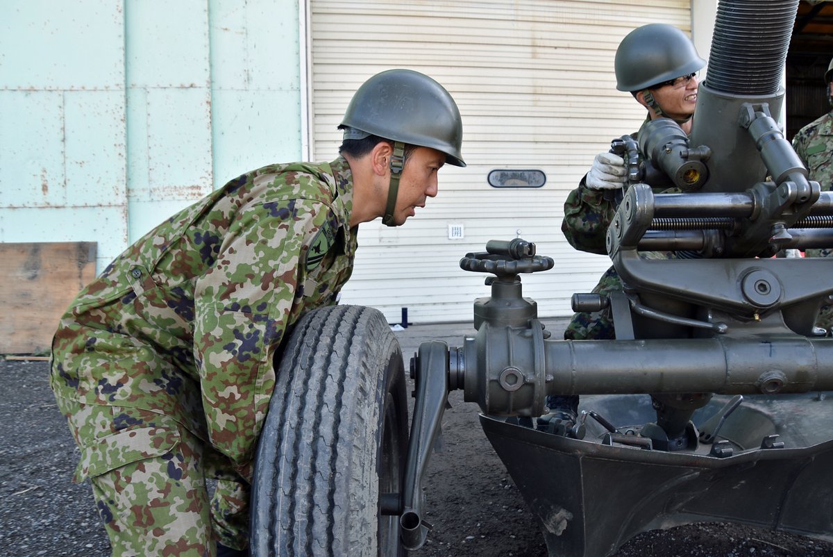 第3即応機動連隊 #火力支援中隊 は #名寄駐屯地 において砲手転換教育