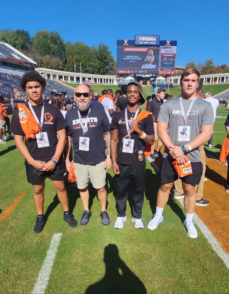 Had a great time <a href="/UVAFootball/">Virginia Football</a>  yesterday! Thanks for having me! <a href="/TopKnight44/">Kevin Tucker</a>