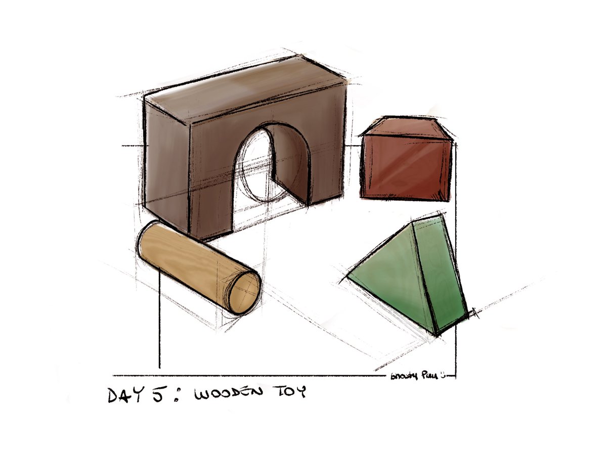 Ghosty_Pau's tweet photo. Day 5: Wooden Toy
#productober #productober2024 #woodentoy #designsketching https://t.co/jmlwSWNHu9
