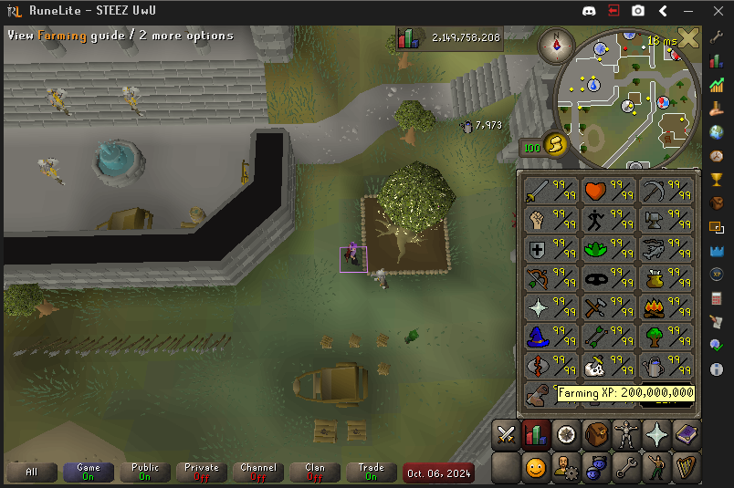 OsrsSteez's tweet photo. 200m Farming https://t.co/qQ4dPobuVW
