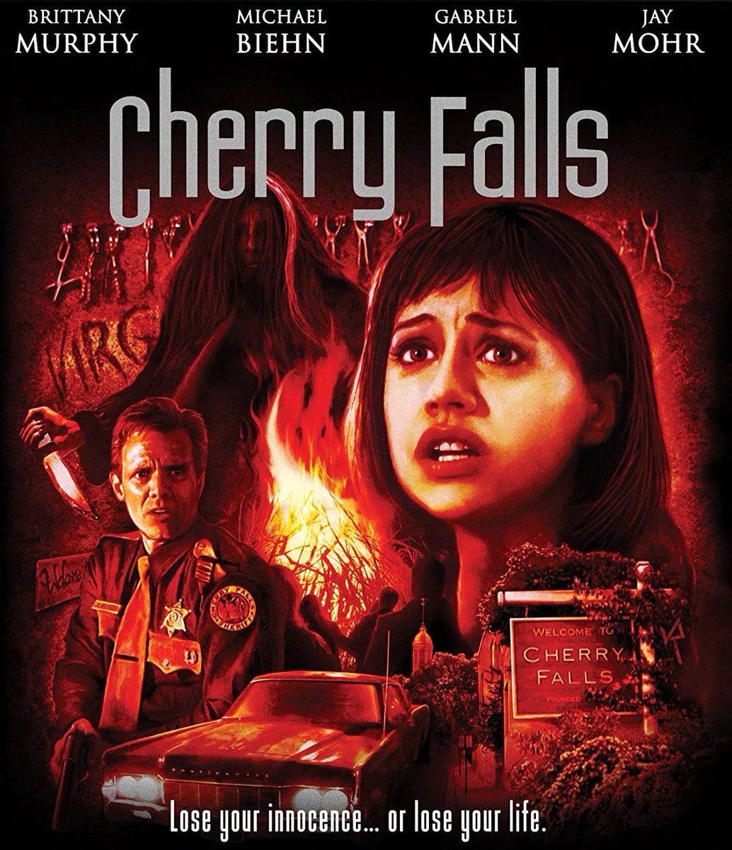 Tylerdeanq's tweet photo. #NowWatching “Cherry Falls (2000)” even though it’s not the mythical director’s cut, sadly…
Thank you to @patrickbromley of @fthismovie for the recommendation, while he was on @PureCinemaPod!
#CherryFalls #Slasher #Horror #Halloween2024 #Letterboxd #PureCinemaPod #FThisMovie https://t.co/vvNL9Cv8oa
