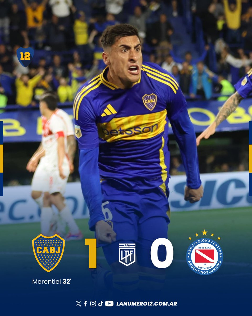 Boca le ganó 1-0 a Argentinos