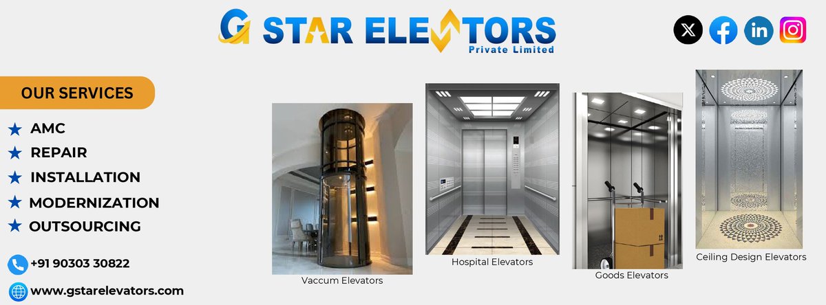 GStar37293's tweet image. #GstarElevators #AMCservice #LiftRepairs #LiftInstallation #LiftModernization #ElevateWithUs #Bangalore #Chennai #Hyderabad #YourSafety #OurGuarantee