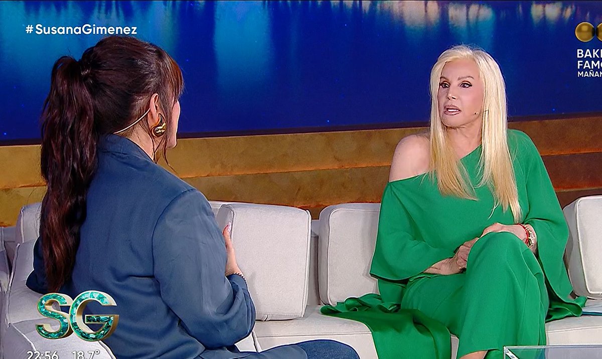 agus_rey's tweet image. "Vos siempre tenes problemas con La China Suárez, se te mete en tus parejas" le tira #SusanaGimenez a Wanda. Pum pum pum
