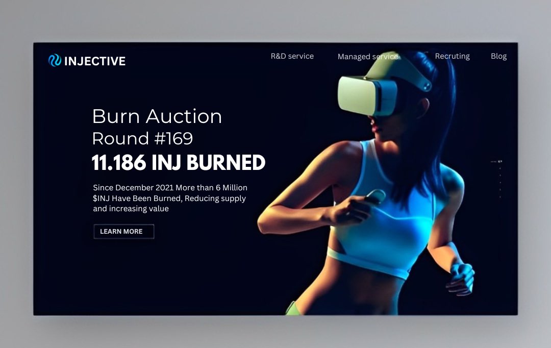 The <a href="/injective/">Injective 🥷</a> 169 Burn Auction Round has successfully concluded, with 11,186 $INJ ($220,572.42) burned! 🔥

This deflationary mechanism continues to strengthen $INJ as we expand. Exciting times ahead in the #DeFiRevolution!

#Injective #Blockchain <a href="/injective/">Injective 🥷</a>