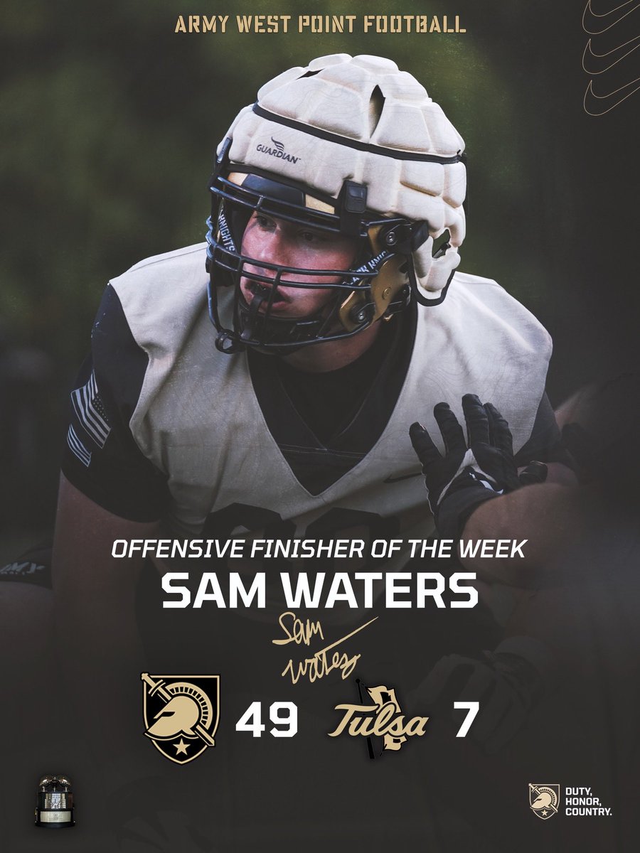 Great future ahead for this member of the MOB. ⁦<a href="/ArmyWP_Football/">Army Football</a>⁩ #LastOfTheHard 
#AmericasTeam
#BEATnavy!