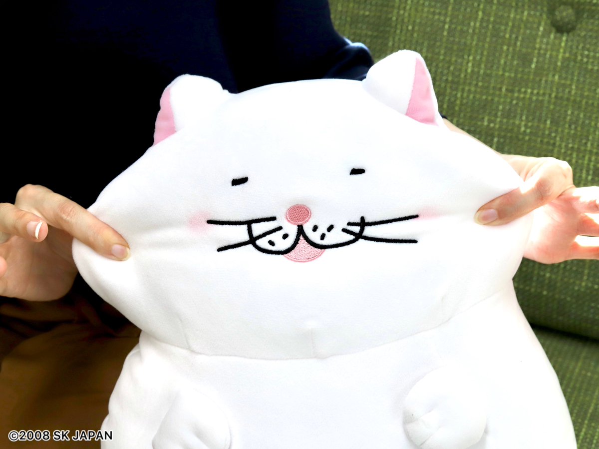 🐱10月商品紹介🐱 「でぶねこ もっちりBIGぬいぐるみ」 「#でぶねこ