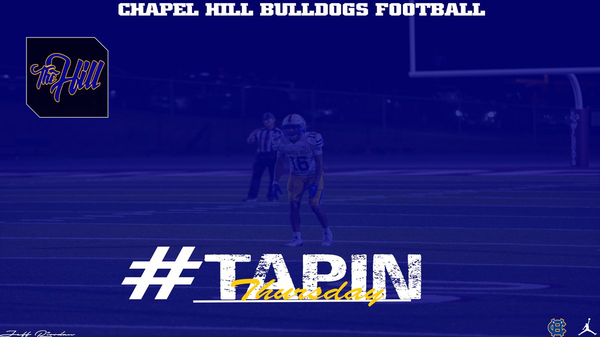 ChapelHillFB's tweet photo. #TapInThursday. It’s the Day Before! Tap in & sharpen up. #WeGotDogs #ChapelHillVsKilgore #Be2egend4ry https://t.co/uBKFOnmWqb