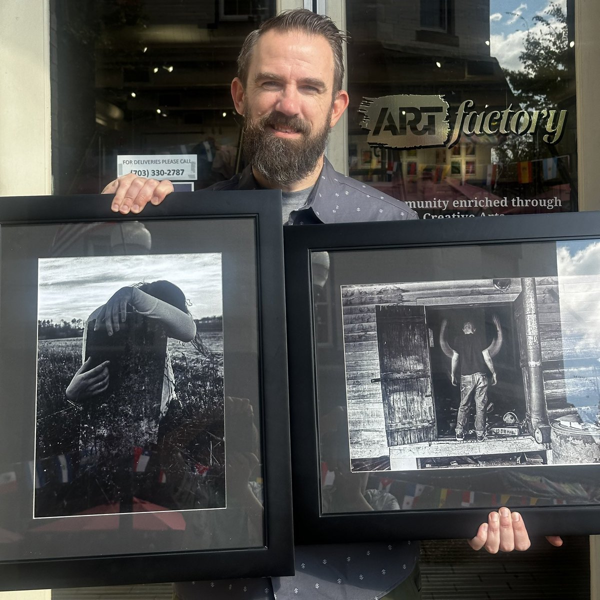 Dropped off my photography @virginiaartfactory for Factory of Fear! Exhibit Dates: October 10-31, 2024
(Gallery Hours: Tuesday-Saturday, 10am-5pm, Sunday, 12-5 pm) Artist Reception: Saturday, Oct. 12, 6-8 pm #phototeacher #factoryoffear #artteachersofintagram