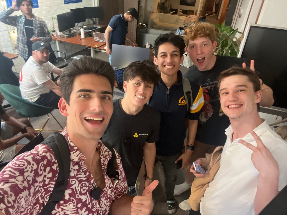 Had a blast working with <a href="/ravi_riley/">Ravi Riley</a> and <a href="/jamesoncrate/">Jameson Crate</a> at <a href="/omedotme/">omi</a>'s hackathon hosted by <a href="/kodjima33/">Nik Shevchenko</a> and <a href="/notolegv/">Oleg Viatkin</a>

LocalNotes (which won the top prize!) lets you leave memories at locations worldwide using Omi's wearable necklace, creating a global network of personal stories.