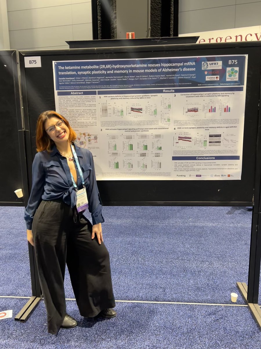Danielle Cozachenco (@dcozachenco) on Twitter photo So happy to have received the #TPDA to come present my work at #SfN24 ☺️🧠
Thank you <a href="/_BrightFocus/">BrightFocus Foundation</a> for the great opportunity 🤩 So happy to have received the #TPDA to come present my work at #SfN24 ☺️🧠
Thank you <a href="/_BrightFocus/">BrightFocus Foundation</a> for the great opportunity 🤩