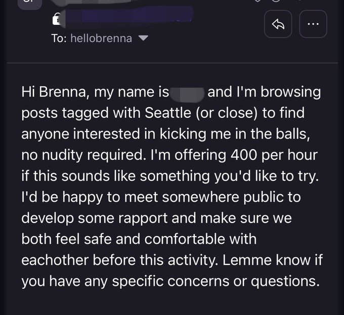 Someone wants to pay me to kick him in the balls. Do I do it?   And do I tell him I do Muay Thai or just