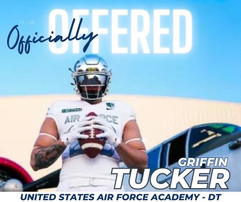 Unrealll‼️

Had an amazing talk with <a href="/Coach_DGibson/">Deonté Gibson</a> tonight! And I am so proud and honored to be have been offered by none other than THE US AIR FORCE ACADEMY!!! Freakin… dream! 

Cannot wait to be on campus! And cannot wait to see what the future holds. Thank you for the