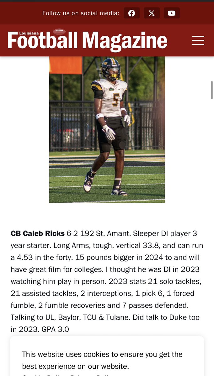 Caleb Ricks (@calebricks_) on Twitter photo 