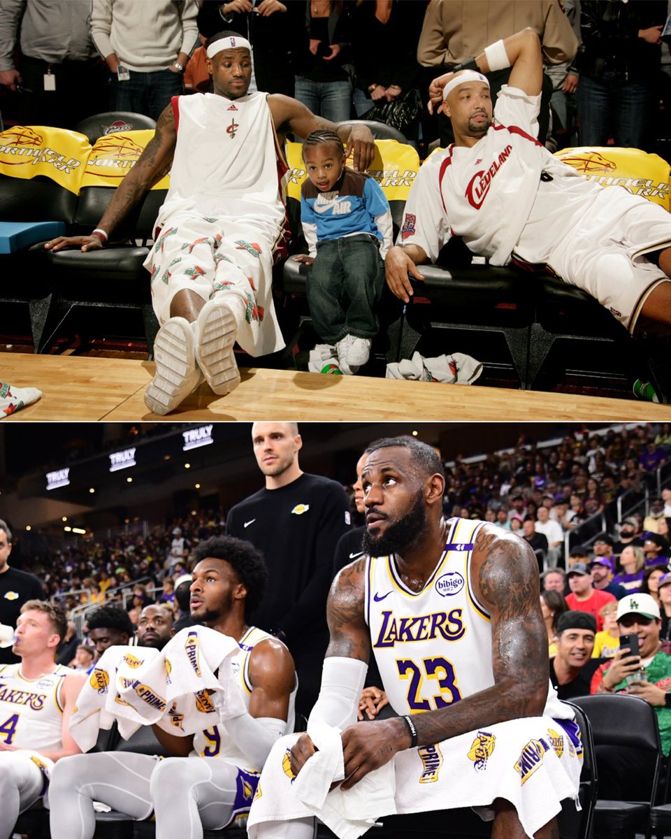Time flies ⏳👑

<a href="/KingJames/">LeBron James</a>