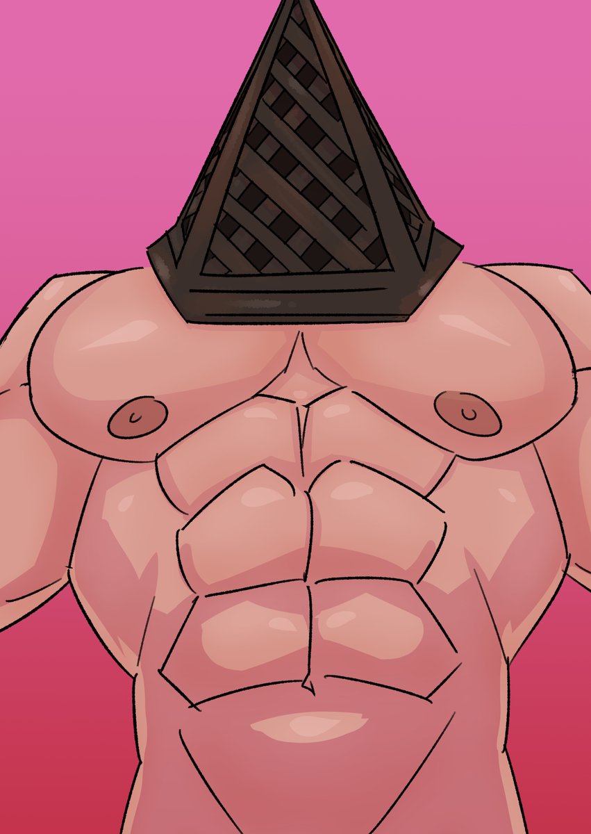 itsskyblu's tweet photo. Pyramid Head, my love.. https://t.co/QogOLV4P6i