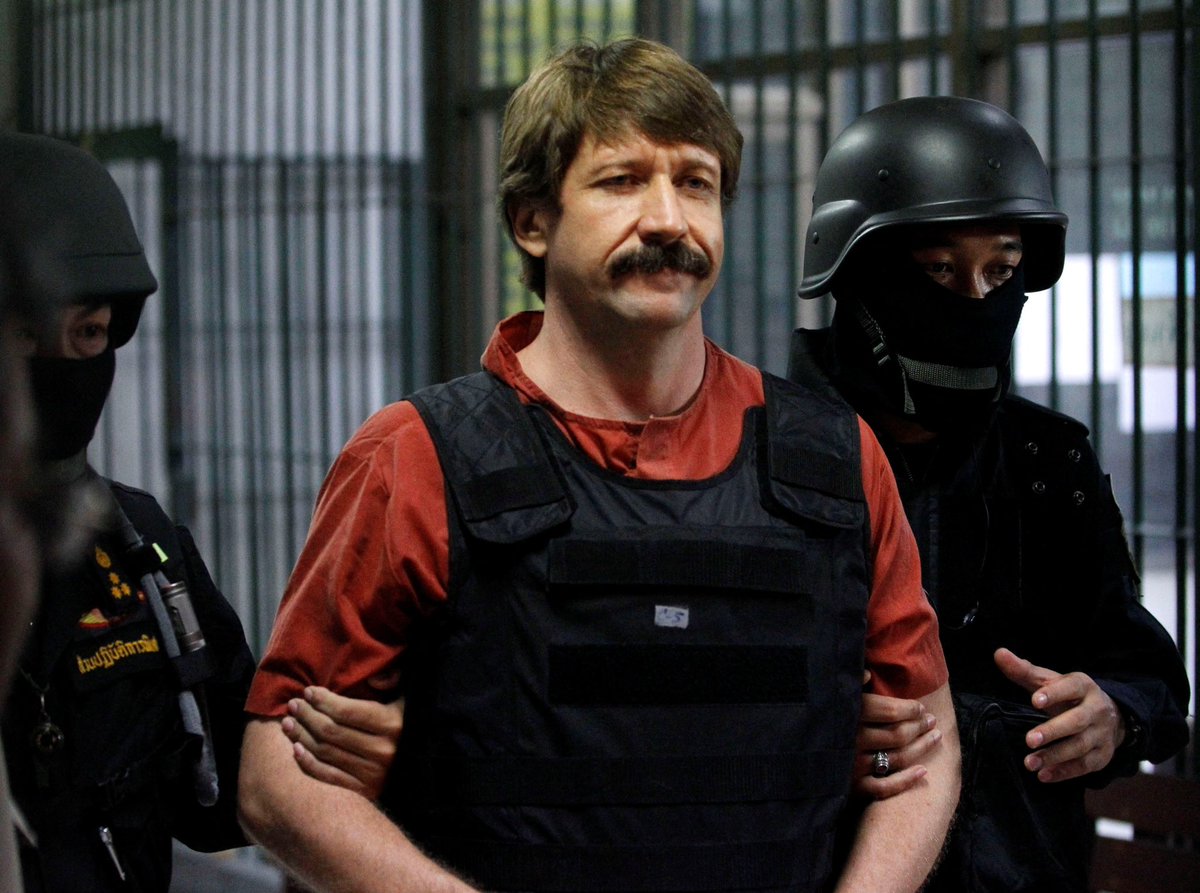 sentdefender's tweet photo. According to a Report from the Wall Street Journal; Viktor Anatolyevich Bout, a Major Russian Arms Dealer known as the “Merchant of Death” who was released from Federal Prison by the Biden Administration in 2022, in exchange for the U.S. Female Basketball Player, Brittney Griner, who was Arrested in Russia on Smuggling Charges after bringing Cannabis Oil into the Country; appears to already be “Back in Business” and behind an Arms Deal worth over $10 Million, which seeks to deliver Automatic Weapons to the Houthi Terrorist Group in Yemen.