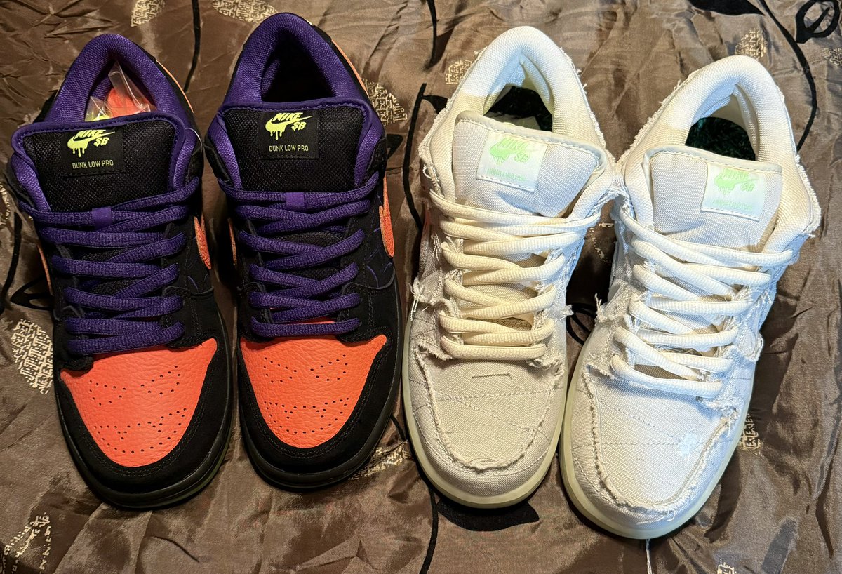 Sb_OrNothing's tweet photo. Its That Time Of The Year 👻 🎃 Nike SB Dunk Low “MuMMy &amp; Night Of Mischief” 👻🎃👻🎃👻🎃👻🎃👻🎃👻  #NikeSB #Mummy #Nightofmischief #Nike #SBorNothing  🕷️ 🕸️ https://t.co/VT1xKcCgFB