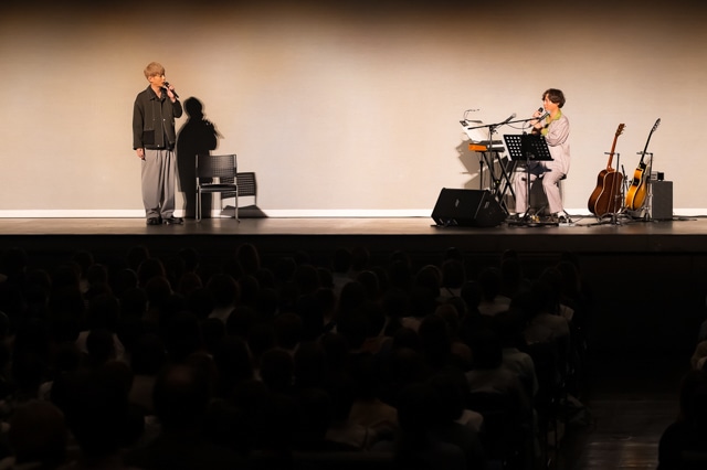 animatetimes's tweet photo. #中田裕二 さんの楽曲が“僕”の自分探しを彩る――

#濱野大輝 さんらが出演する音楽朗読劇『#モノクロームのシンデレラ』レポート＆メールインタビュー

アフタートークでは演奏＆芝居に大興奮!?

https://t.co/uYnZn1hmza https://t.co/9EKpIU4ZlR