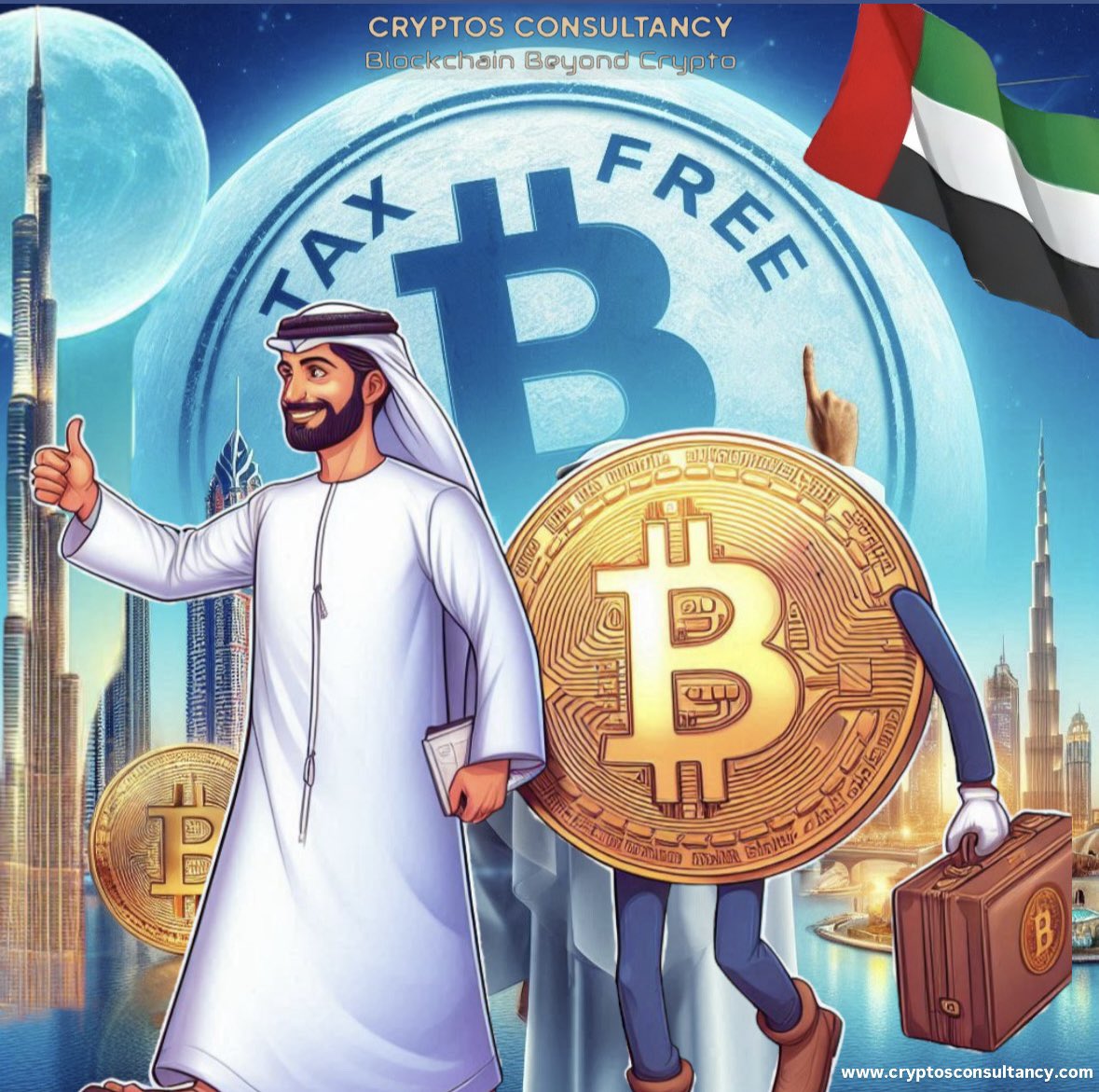 Cryptosconsults's tweet image. 🇦🇪UAE Exempts Cryptocurrency Transfers and Conversions from VAT Tax!  

✨Stay ahead in this rapidly evolving landscape! Read More 👉linkedin.com/posts/cryptos-… #Dubai #VirtualAssets #Crypto #UAE #Regulation #Blockchain #VAT #Tax #Compliance