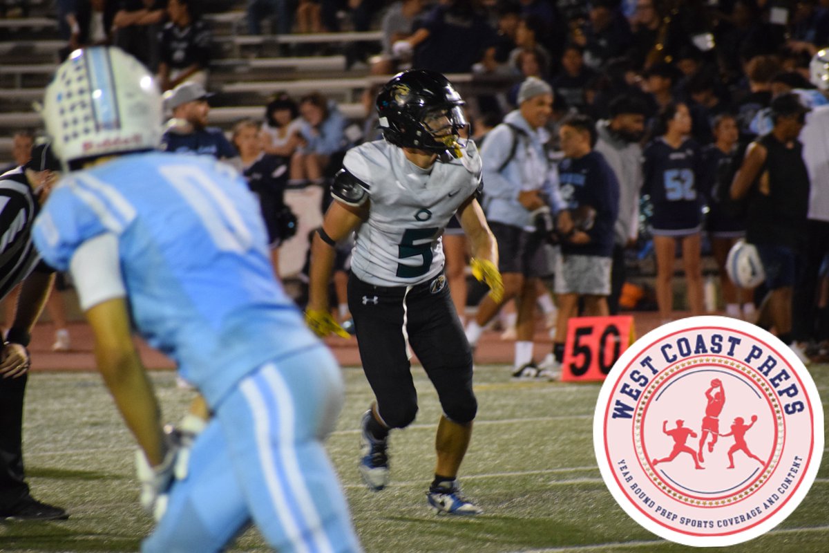 Senior Evan Vernon is a stud on both sides of the football for Christopher. 

Vernon leads the team in receiving yards and tackles per game but said he's just looking to play his part to help the Cougars succeed. 

Read more tomorrow at WestCoastPreps.com