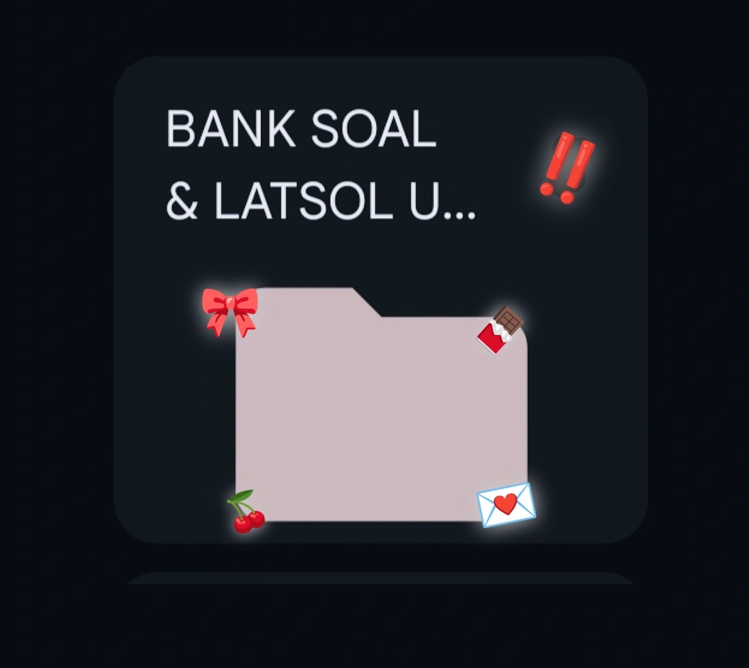 ✎ᝰ. KUMPULAN BANK SOAL / LATSOL UTBK SNBT 📚📑

    ── ✦ a thread by <a href="/cipaaluvey/">ncips</a> 

🔖 source : dari berbagai platform, bootcamp yg pernah aku ikuti &amp; sumber lainnya

<<< help rt and like yaa, terima kasih semoga bermanfaat 🤍🤍
#AMBISVERSE #snbt2025 #studytwt #utbk