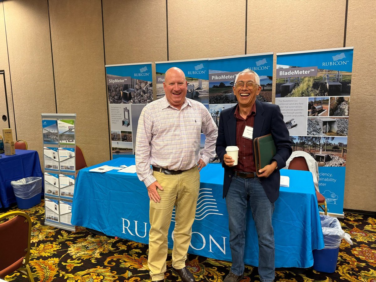 Our team had a great time at the 2024 USCID event in Sacramento, discussing strategies and solutions for water management. <a href="/mollerpeter/">Peter Moller</a> delivered a paper on how modern irrigation districts are responding to water scarcity. Access the paper - hubs.la/Q02SjmxB0.

#USCID2024