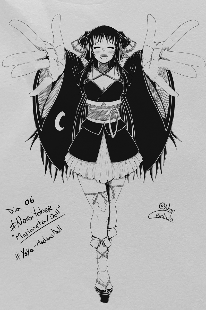 NigoBelich's tweet photo. #Noroitober Dia #06 ; Marioneta
🎎🎨🤖
#animegirl #Yaya #UnbreakableMachineDoll https://t.co/KC8pGX9Gq3