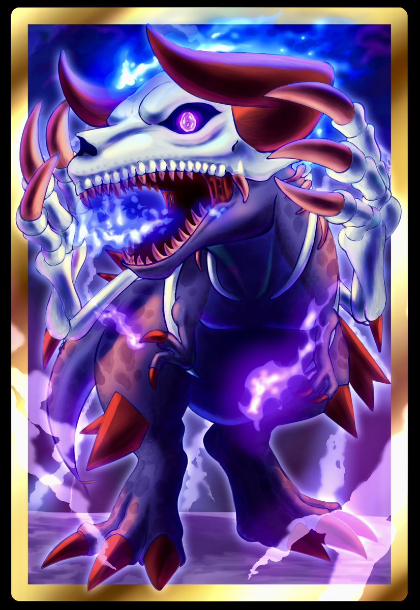 ゾンガゾンガ再掲 #スーパーカセキホリダー #fossilfighters