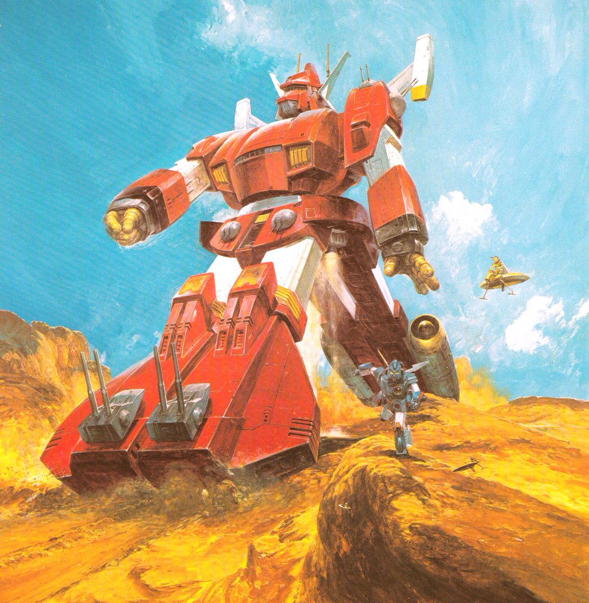 現在公式配信中の「戦闘メカ #ザブングル」第25話でアイアン・ギアー級