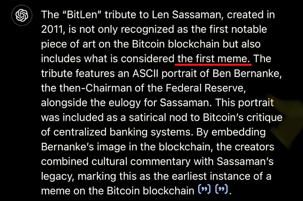D0tSama's tweet photo. #BITLEN is the father of memes https://t.co/QvRiz0HeVS