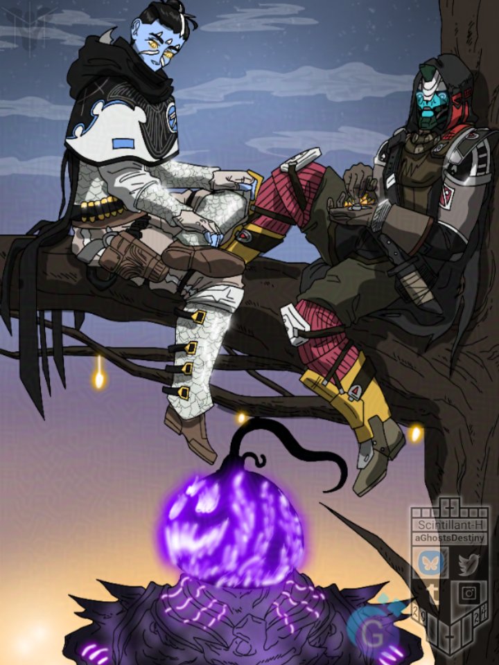 aGhostsDestiny's tweet photo. #DestinyTober24 Day 6! "Tree"

Feel free to join Cayde for candy corn 🌻
Or just avoid the Pumpkin Heads
Either way 👏

#Destiny2Art #Crow #Cayde6 #FOTL https://t.co/jpNcC5SJJR