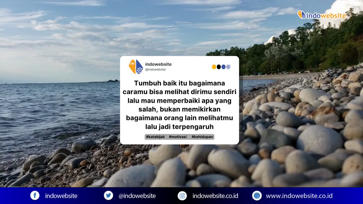 indowebsite's tweet image. Jangan terpengaruh oleh pandangan luar, fokuslah pada perkembangan dari dalam. 🌱💡#SelfGrowth #PerbaikiDiri #MotivasiHidup #ProsesMenujuLebihBaik #FokusPadaDiri #Indowebsite #Qoutes
