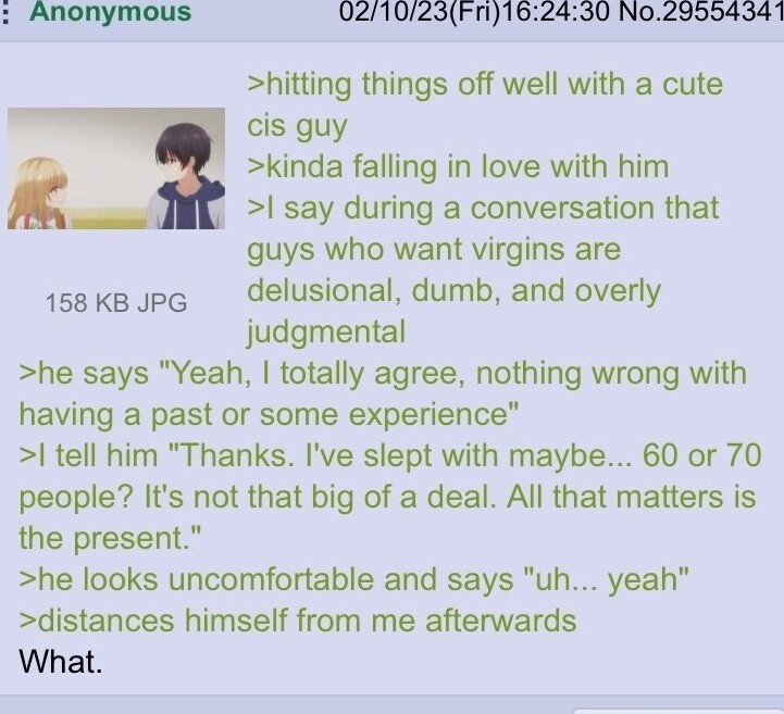 Greentext Poster tweet media