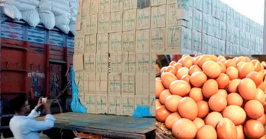 বাজার নিয়ন্ত্রণে ভারত থেকে এলো ২ লাখ ৩১ হাজার ডিম