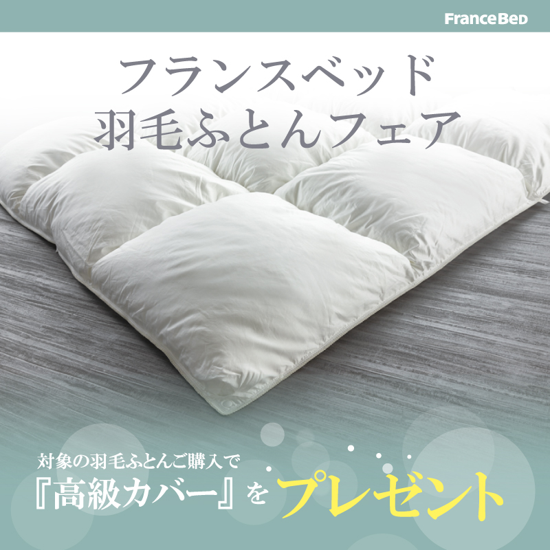 フランスベッド高級羽毛ふとん ダブル フランスベッド高級羽毛ふとん ダブル