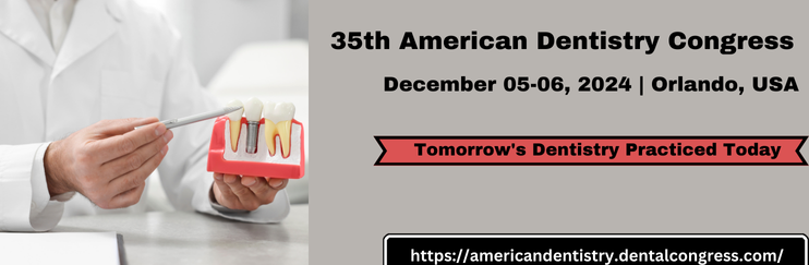 The #American_Dentistry Congress is just around the corner during #December05-06 #Orlando_USA. 
Join us for groundbreaking discussions on the future of #Dental_Research and Developments
#Laser_Dentistry #Dentistry #USA #Oralcare
#Register today